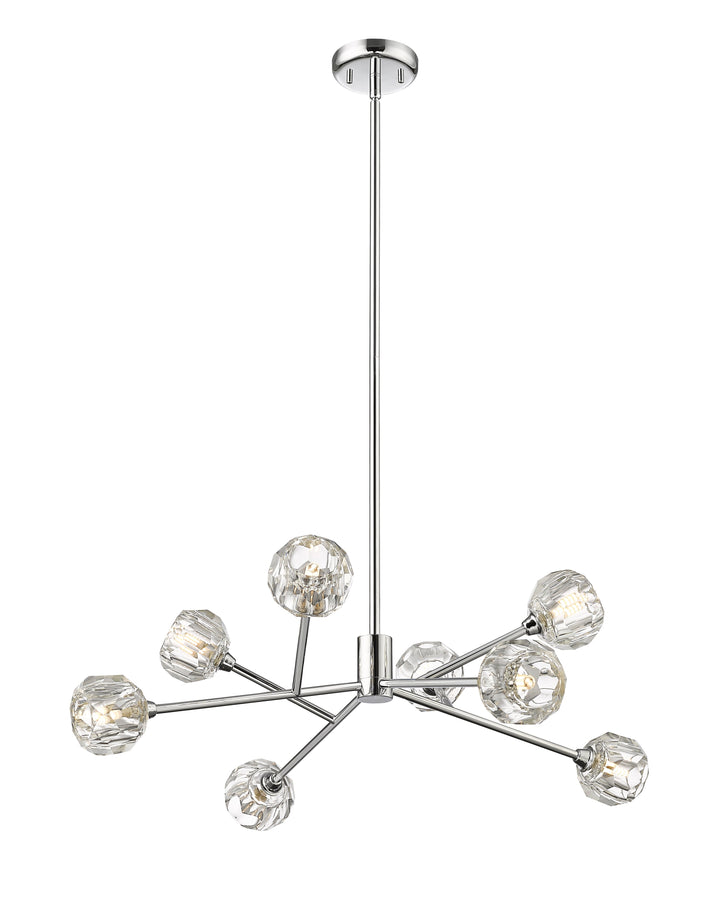 Gem 8 Light Chandelier Mirage Lighting Group