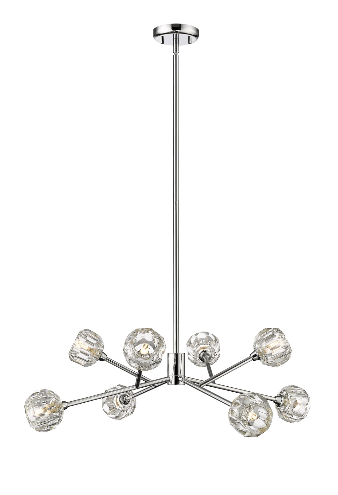 Gem 8 Light Chandelier Mirage Lighting Group