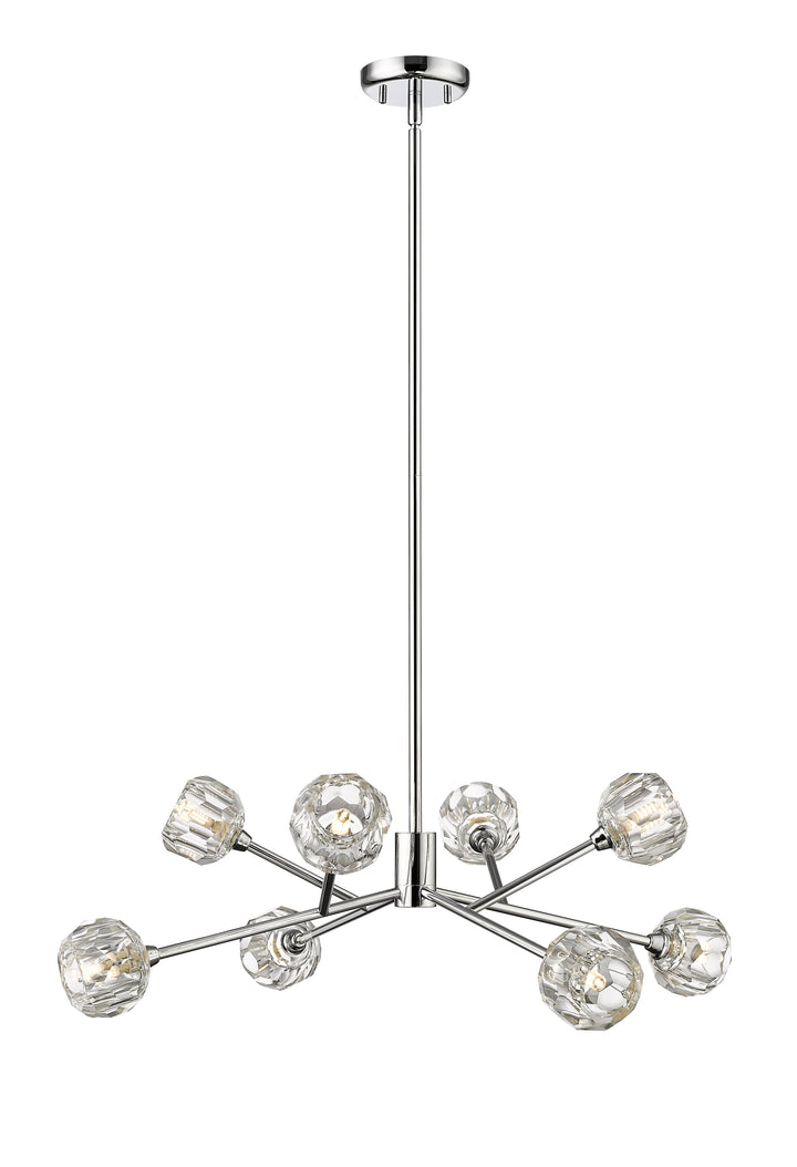 Gem 8 Light Chandelier Mirage Lighting Group