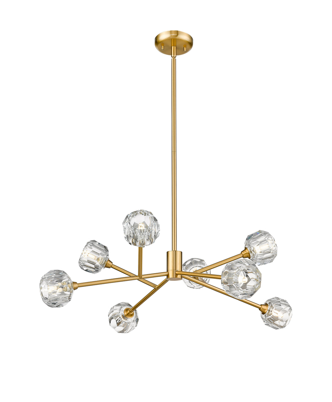 Gem 8 Light Chandelier Mirage Lighting Group