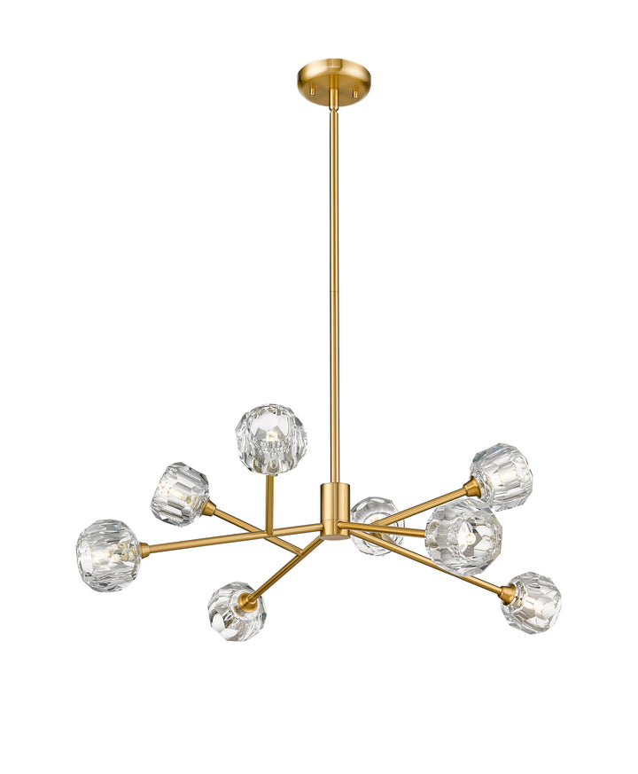 Gem 8 Light Chandelier Mirage Lighting Group