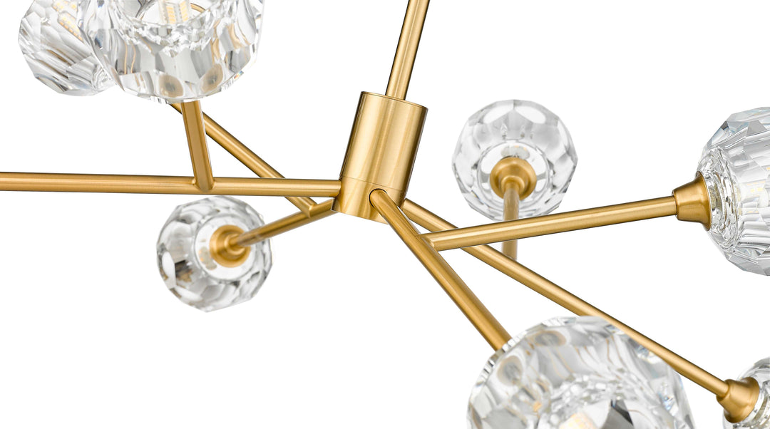 Gem 8 Light Chandelier Mirage Lighting Group