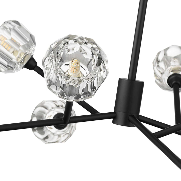 Gem 8 Light Chandelier Mirage Lighting Group
