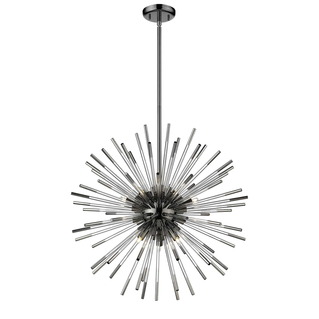 Sunburst 9-Light 24" Sputnik Pendant Mirage Lighting Group