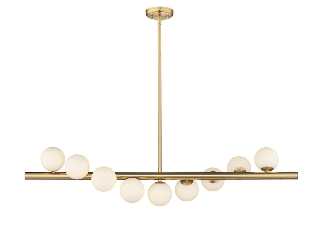 Ponderosa 9-Light Modern Linear Pendant - available from The Lighting Shoppe, trusted by Canadian homeowners