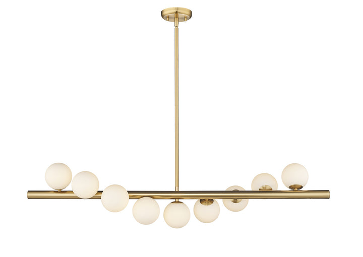 Ponderosa 9-Light Modern Linear Pendant - available from The Lighting Shoppe, trusted by Canadian homeowners