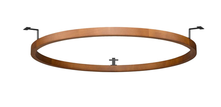 Du-Ring Flat Black & Barn Wood Duo 30 Inch Integrated LED Round Chandelier By Modition Lighting (Copy) (Copy) (Copy) Modition Lighting