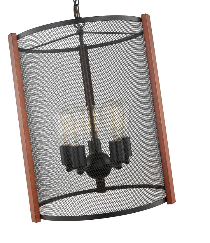 Forge & Fern Five Light Multi-Finish Pendant Mirage Lighting Group