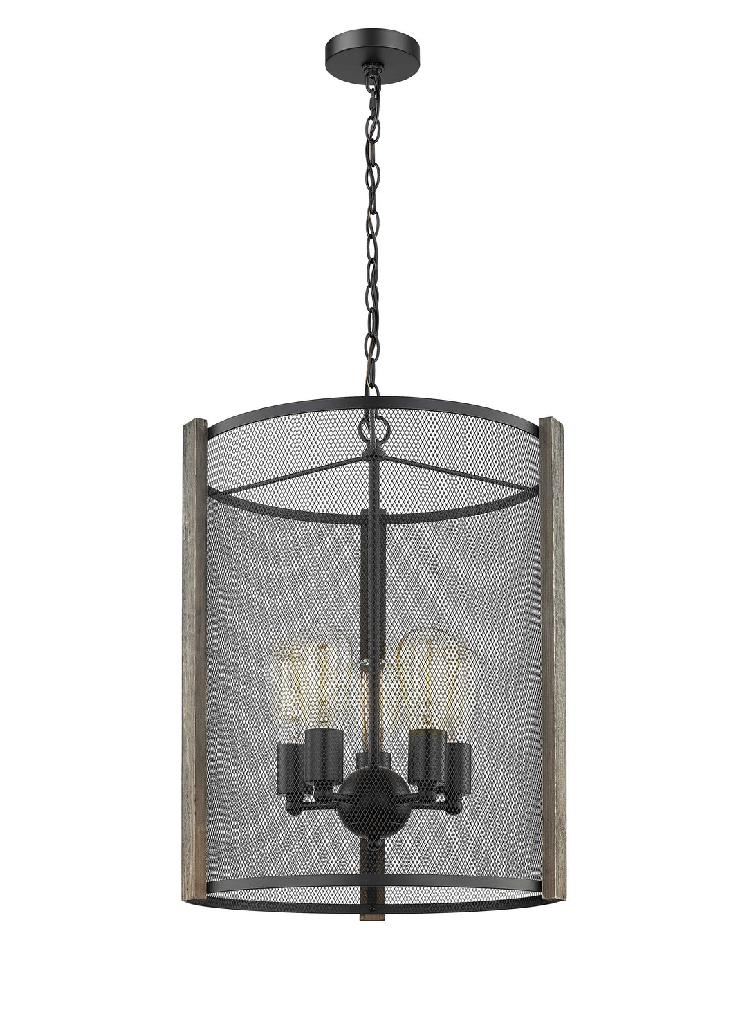 Forge & Fern Five Light Multi-Finish Pendant Mirage Lighting Group