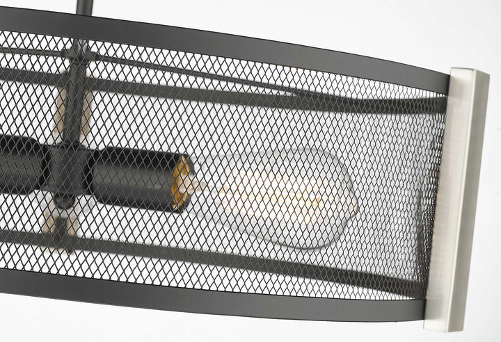 Forge & Fern Three Light Multi-Finish Pendant Mirage Lighting Group