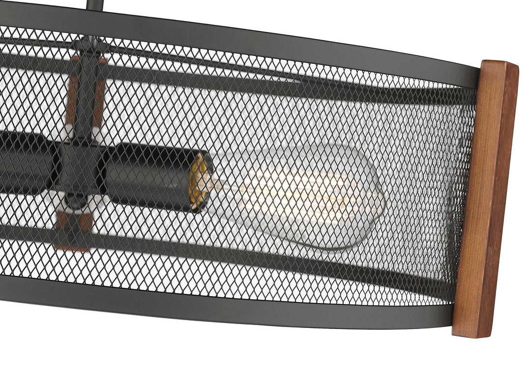 Forge & Fern Three Light Multi-Finish Pendant Mirage Lighting Group