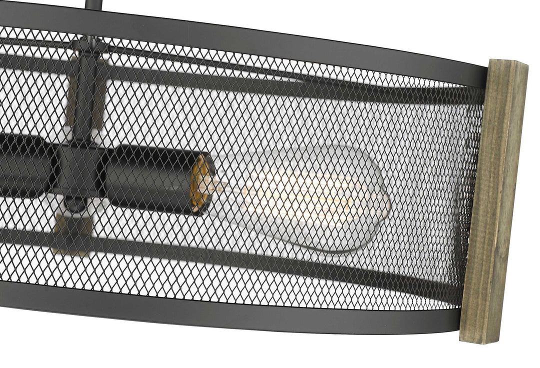 Forge & Fern Three Light Multi-Finish Pendant Mirage Lighting Group