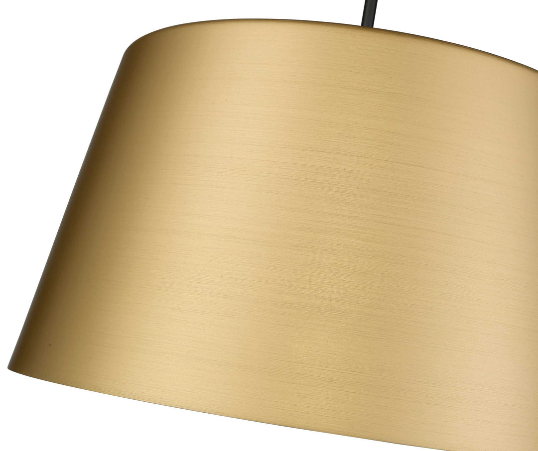 Kaitlin Three-Light Gold Pendant Mirage Lighting Group