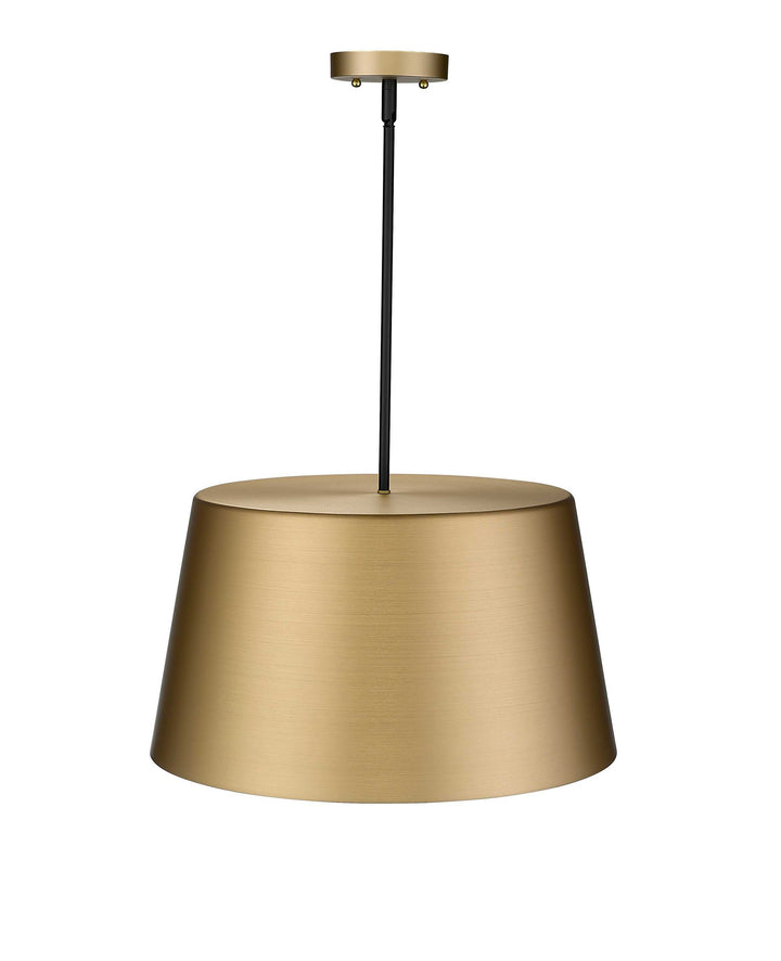 Kaitlin Three-Light Gold Pendant Mirage Lighting Group