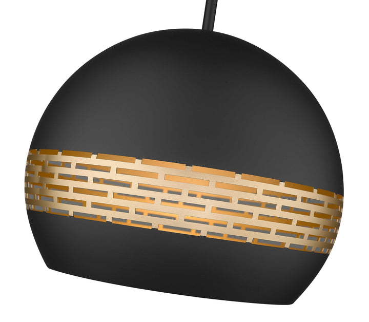Cleo 1-Light 12" Pendant Mirage Lighting Group
