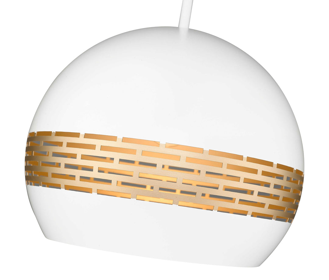 Cleo 1-Light 12" Pendant Mirage Lighting Group