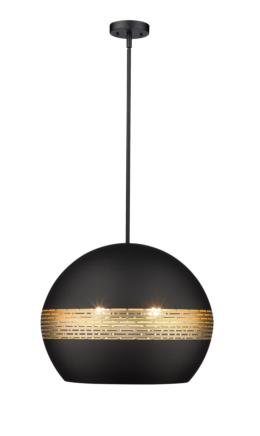 Cleo 4-Light 20" Pendant Mirage Lighting Group
