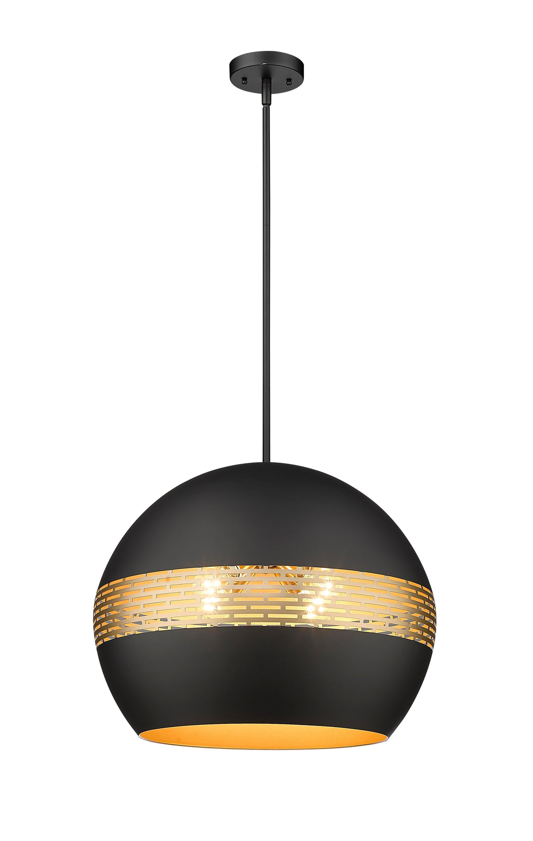 Cleo 4-Light 20" Pendant Mirage Lighting Group