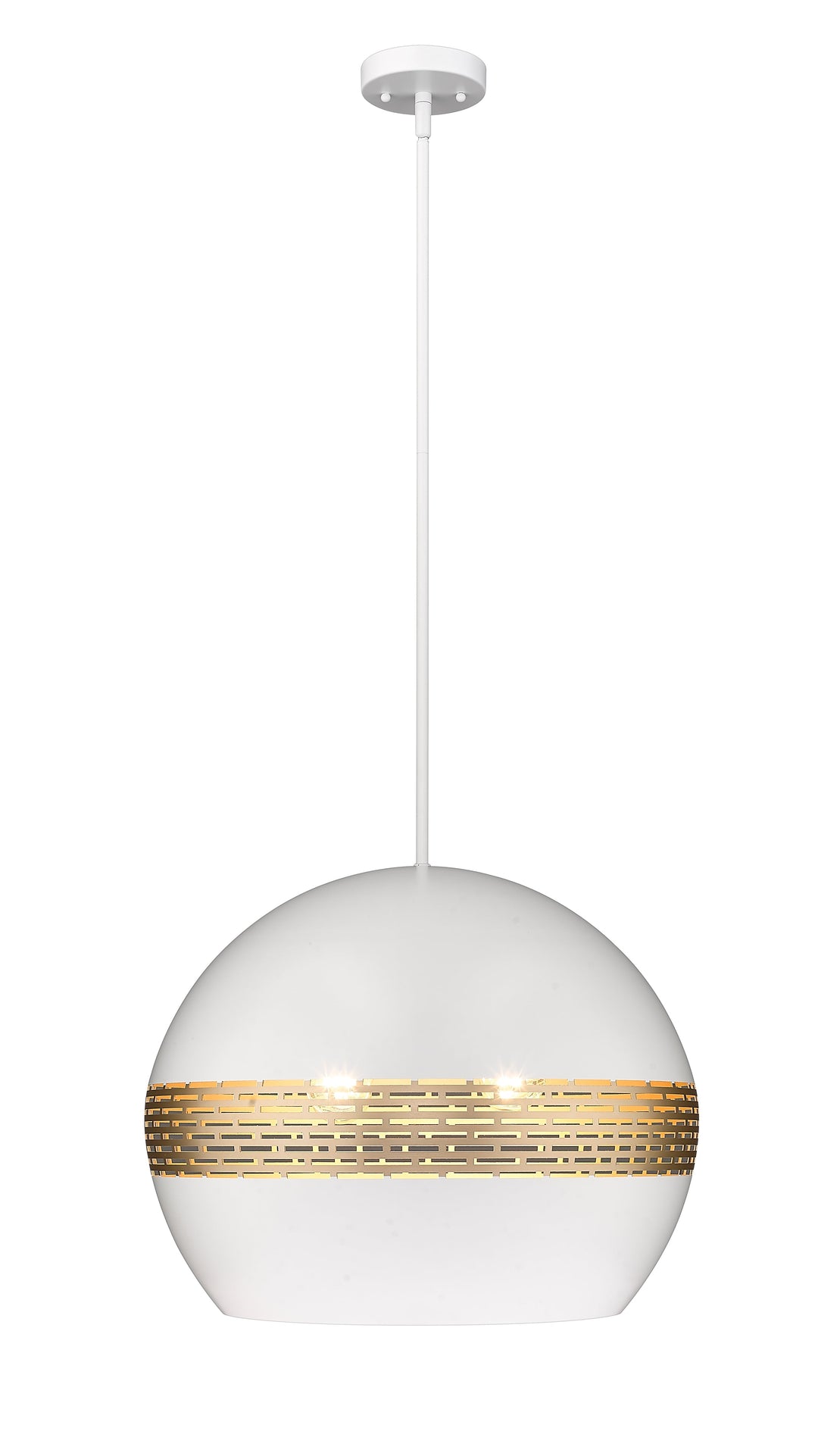Cleo 4-Light 20" Pendant Mirage Lighting Group