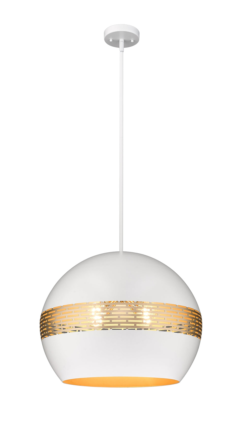 Cleo 4-Light 20" Pendant Mirage Lighting Group