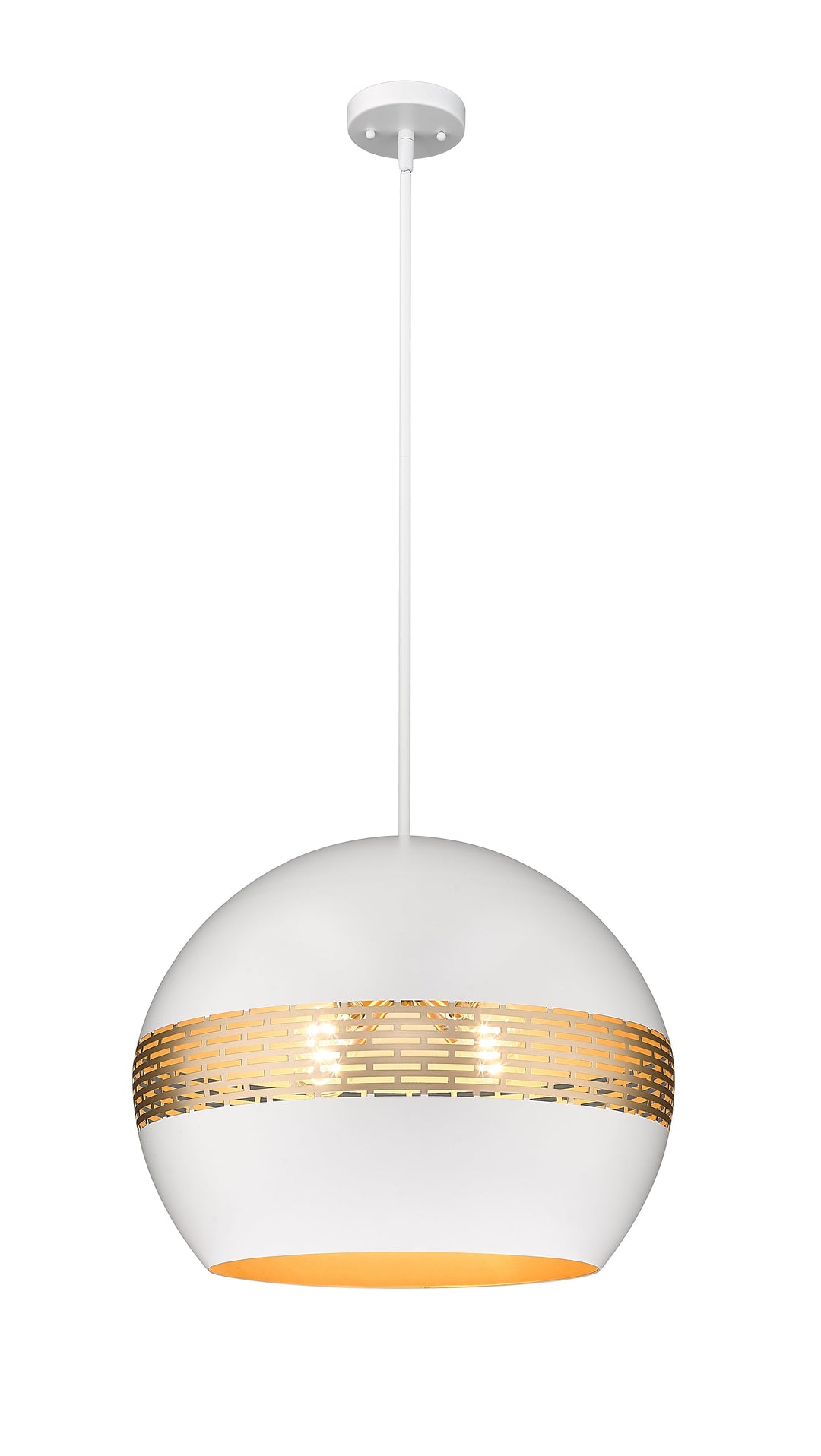 Cleo 4-Light 20" Pendant Mirage Lighting Group