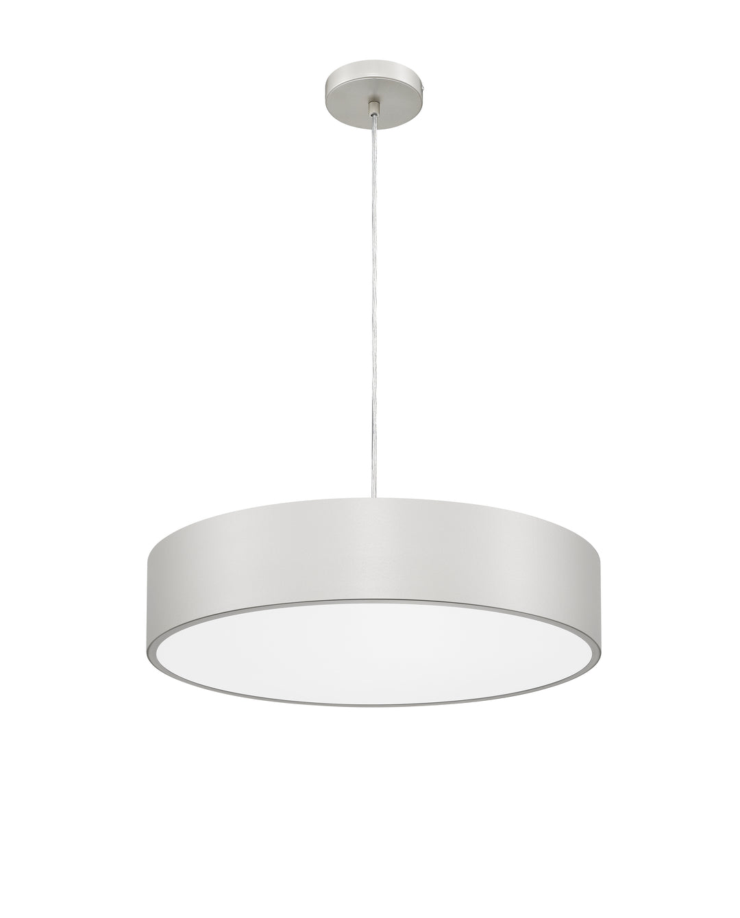 LUNA 19" Pendant Brushed Nickel