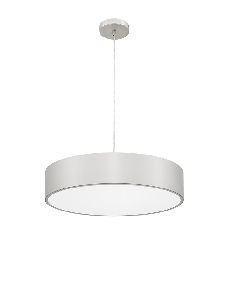 LUNA 19" Pendant Brushed Nickel