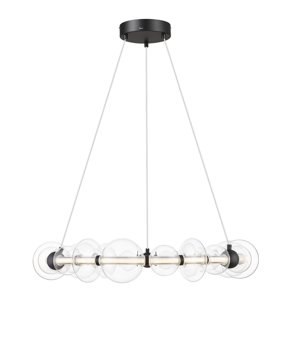 Ringo 30" Round Modern LED Chandelier Modition Lighting