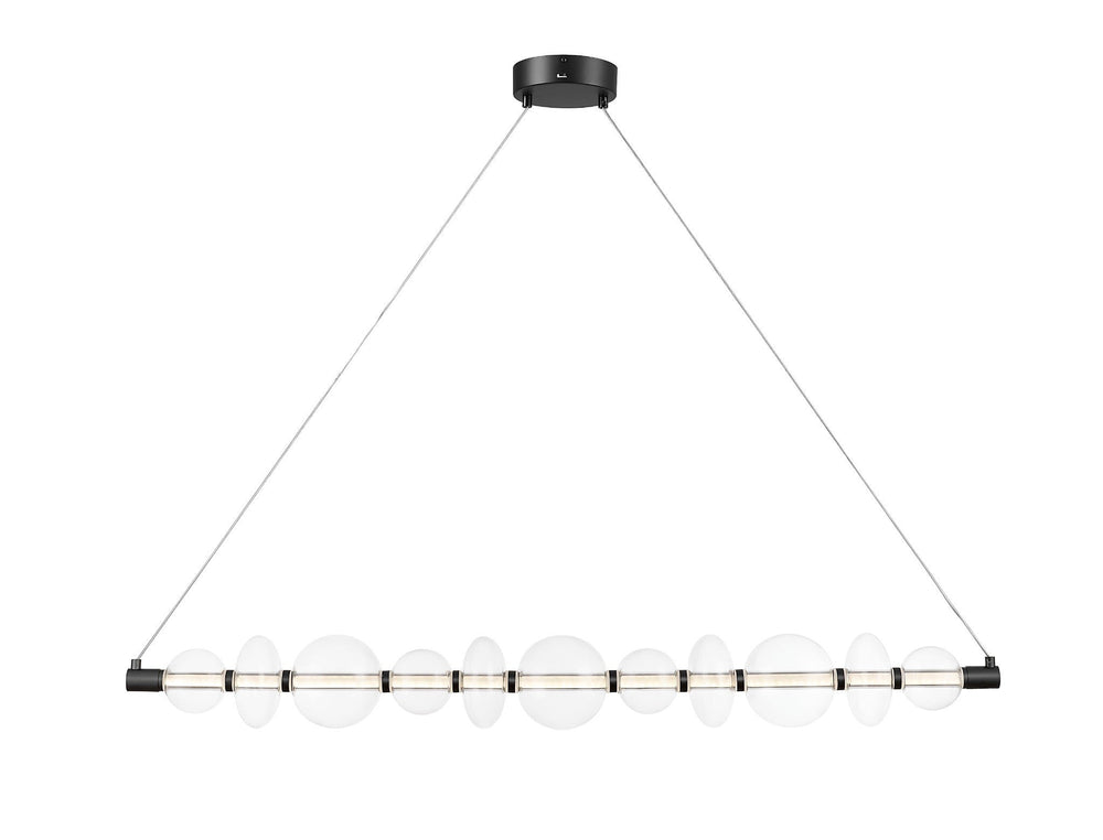 Ringo 48" Contemporary Modern Linear Pendant Modition Lighting
