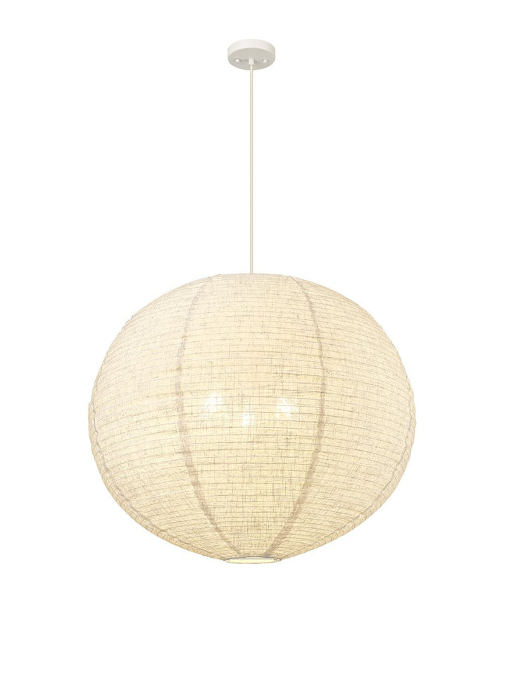 Oslo 30" 3-Light Linen Pendant