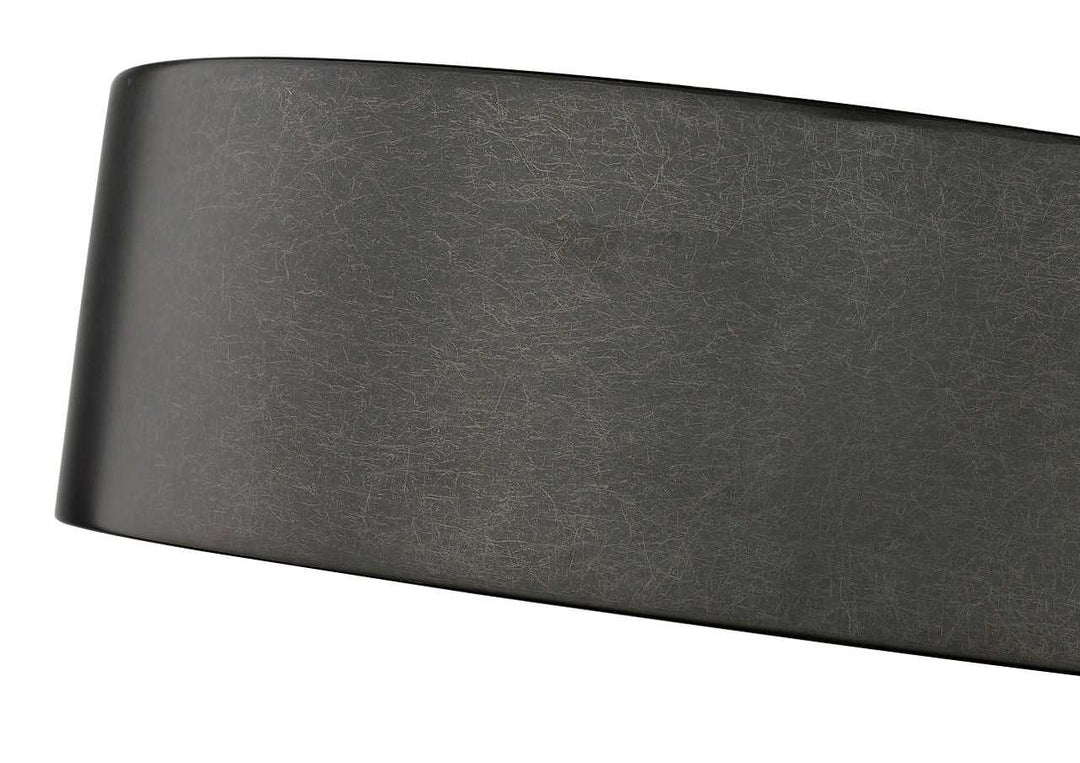 Piston 5-Light Black Pendant Spanish Alabaster Stone Diffuser Modition Lighting