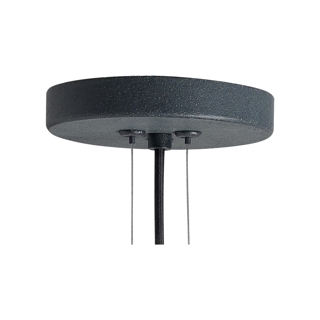 Fett LED Pendant in Weathered Zinc