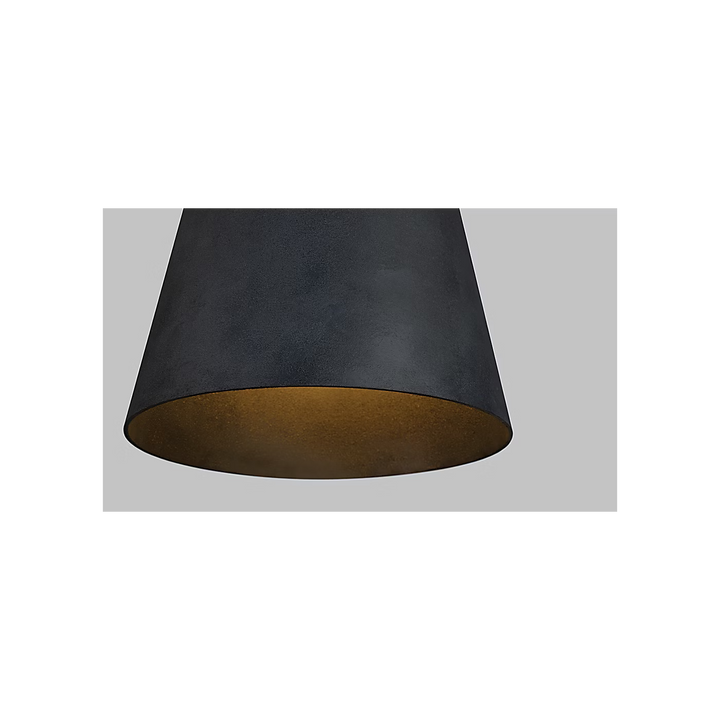 Fett LED Pendant in Weathered Zinc
