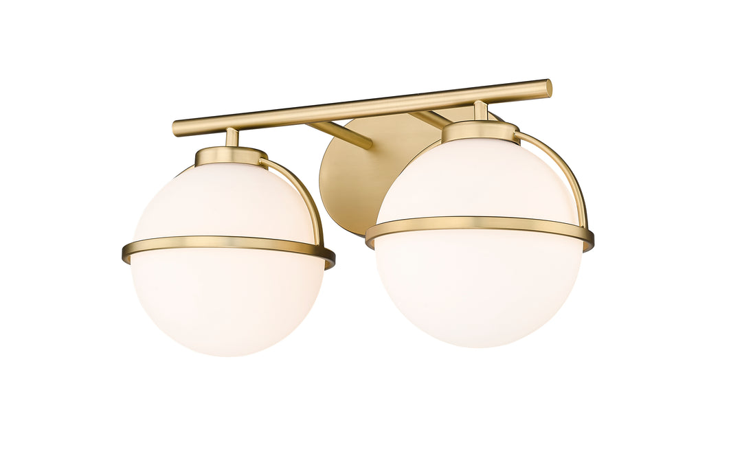 Orbit 2-Light Bathroom Vanity Light