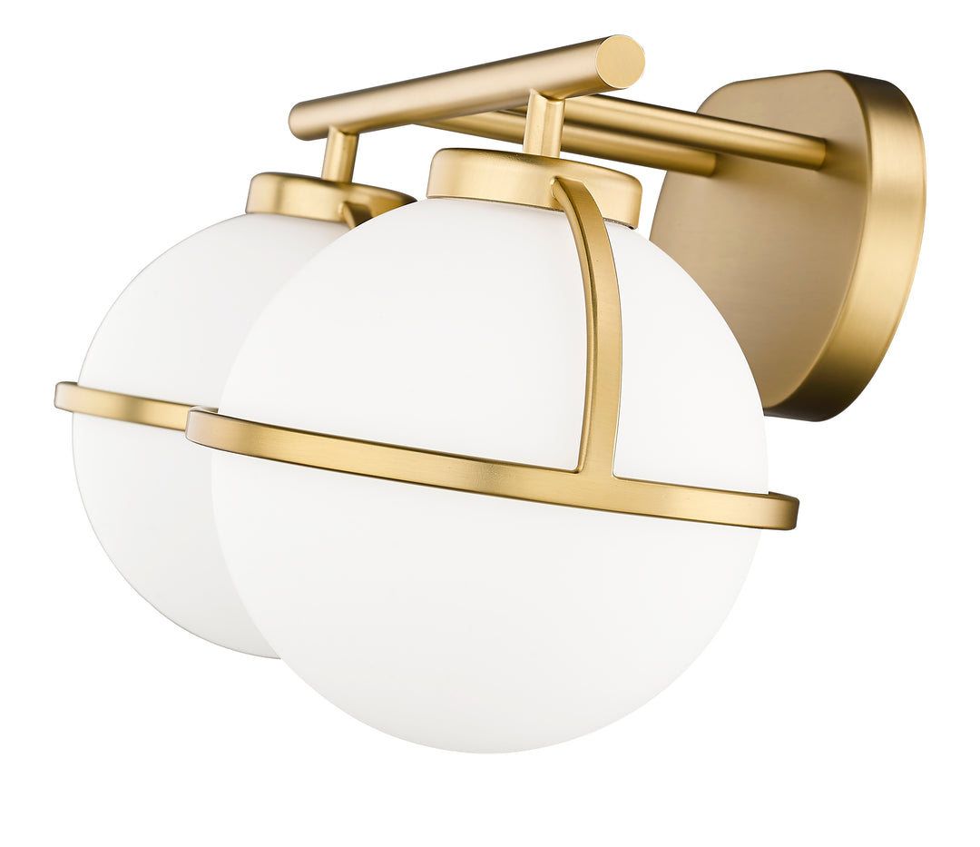 Orbit 2-Light Bathroom Vanity Light