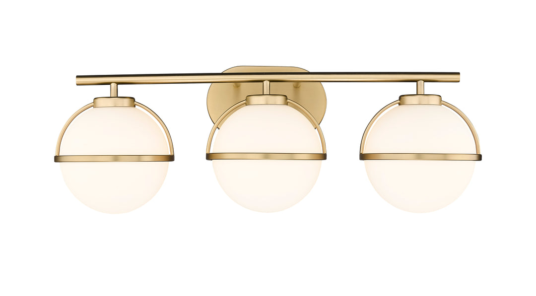 Orbit 3-Light Bathroom Vanity Light - available from The Lighting Shoppe, trusted by Canadian homeowners