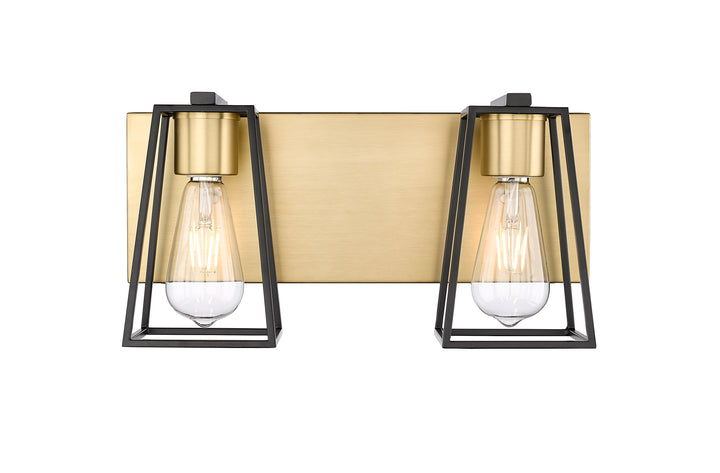 Open 2-Light Bathroom Vanity Light - available from The Lighting Shoppe, trusted by Canadian homeowners
