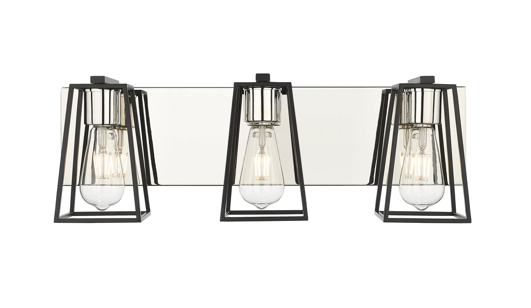 Open 3-Light Bathroom Vanity Light - available from The Lighting Shoppe, trusted by Canadian homeowners