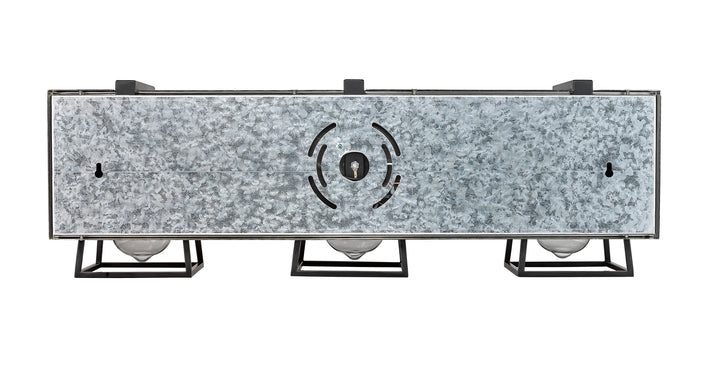 Open 3-Light Bathroom Vanity Light