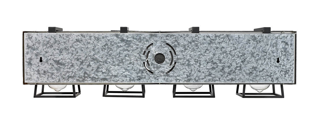 Open 4-Light Bathroom Vanity Light