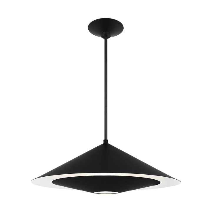 Echo One Light Pendant in Midnight Black