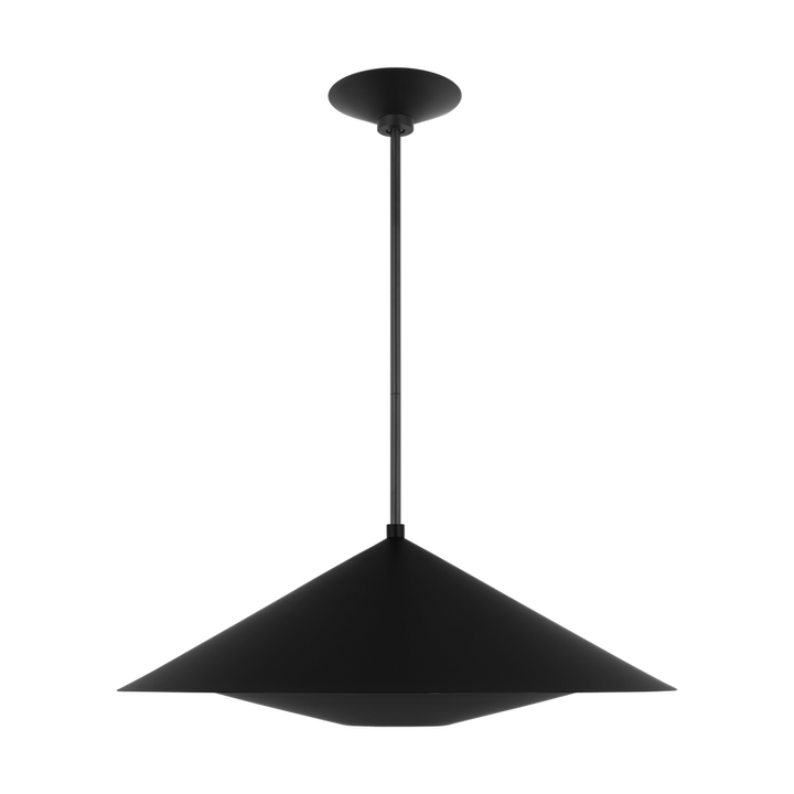 Echo One Light Pendant in Midnight Black