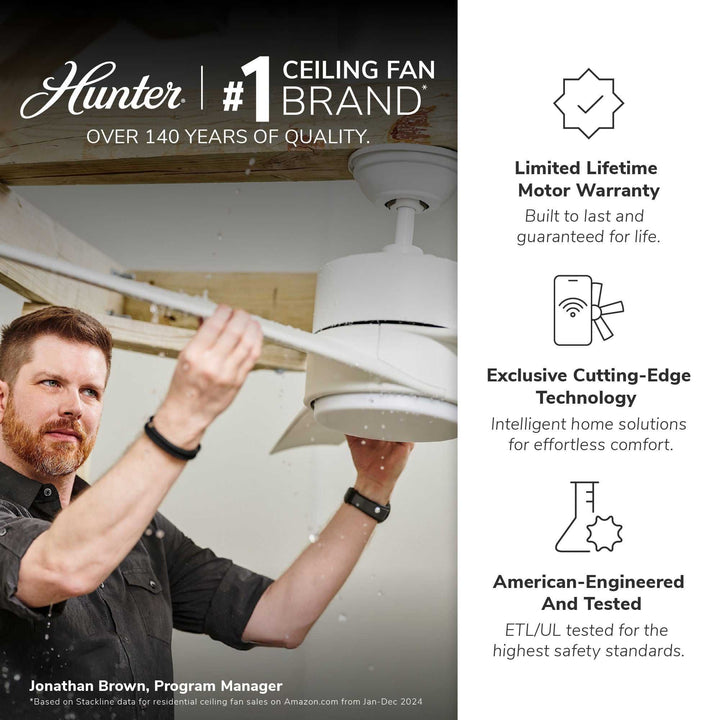 Presto 52 inch Hunter Fan Canada