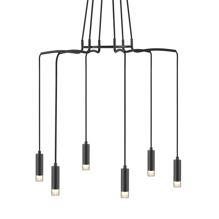Mishu 6-Light 27.75" Modern Chandelier thelightingshoppe.ca