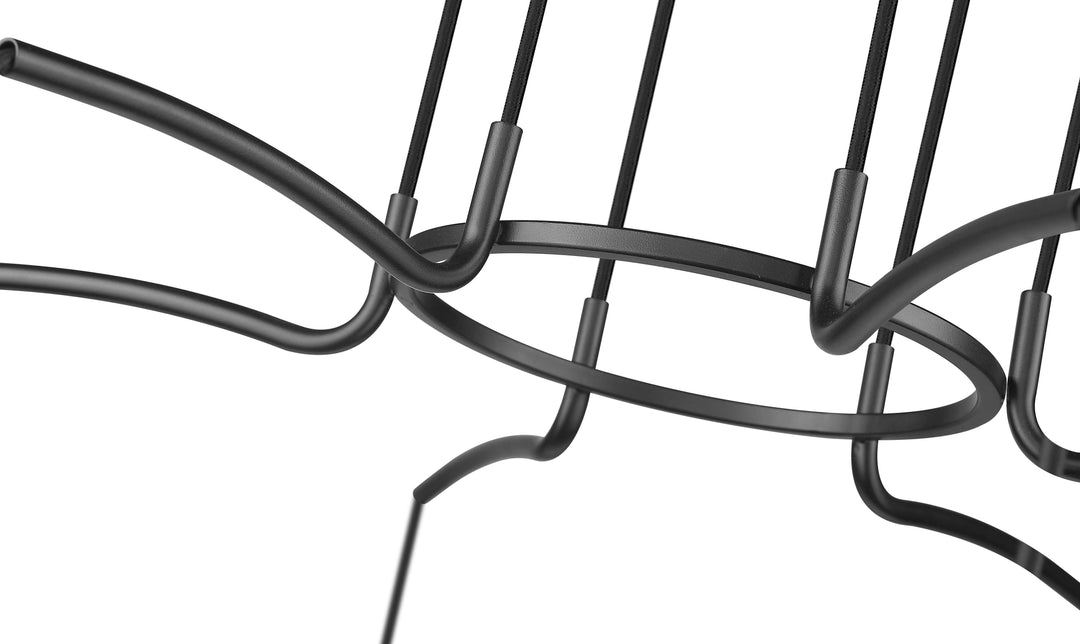 Mishu 6-Light 27.75" Modern Chandelier thelightingshoppe.ca