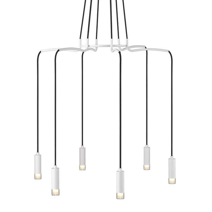 Mishu 6-Light 27.75" Modern Chandelier thelightingshoppe.ca