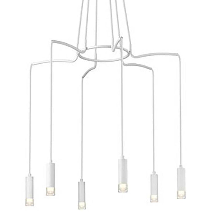 Mishu 6-Light 27.75" Modern Chandelier thelightingshoppe.ca