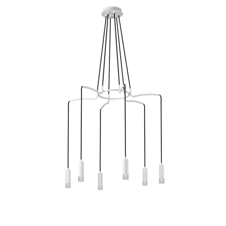 Mishu 6-Light 27.75" Modern Chandelier thelightingshoppe.ca