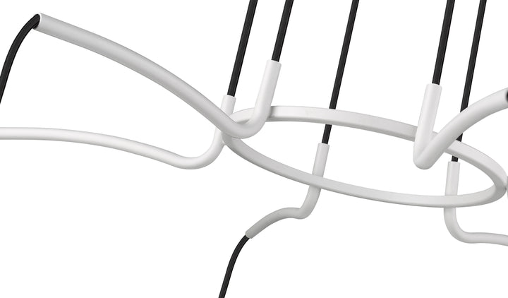 Mishu 6-Light 27.75" Modern Chandelier thelightingshoppe.ca