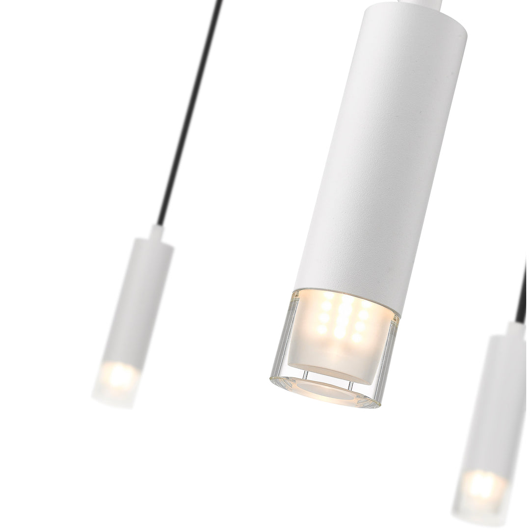 Mishu 6-Light 27.75" Modern Chandelier thelightingshoppe.ca